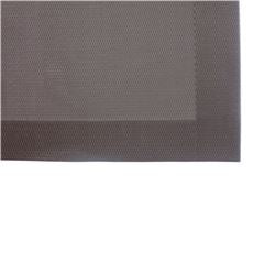 INDIVIDUAL PVC  DISEÑO RECUADRO NEGRO 47x30CM