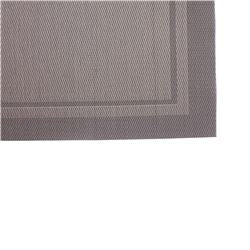 INDIVIDUAL PVC  DISEÑO MARCO GRIS 47x32CM