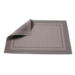 INDIVIDUAL PVC  DISEÑO MARCO GRIS 47x32CM