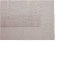 INDIVIDUAL PVC  GEOMETRICO  PLATA 35x35CM