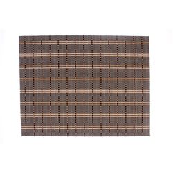 INDIVIDUAL PVC  ENTRAMADO BICOLOR 45x30CM