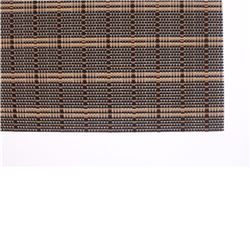 INDIVIDUAL PVC  ENTRAMADO BICOLOR 45x30CM