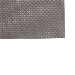 INDIVIDUAL PVC  ENTRAMADO GRIS 45x30CM