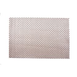 INDIVIDUAL PVC  ENTRAMADO PLATA 45x30CM