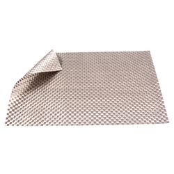 INDIVIDUAL PVC  ENTRAMADO PLATA 45x30CM