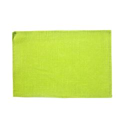 INDIVIDUAL YUTE  DISEÑO VERDE MANZANA 45X30CM