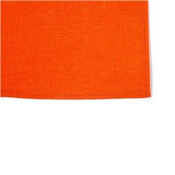 INDIVIDUAL YUTE  DISEÑO NARANJA 45X30CM