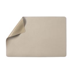 INDIVIDUAL PU SIMIL CUERO 45x30CM DORADO