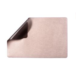 INDIVIDUAL PU SIMIL CUERO 45x30CM CHAMPAGNE