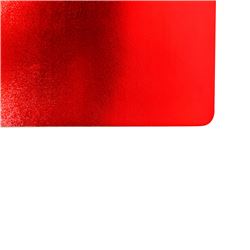 INDIVIDUAL PVC SIMIL CUERO 45x30CM ROJO