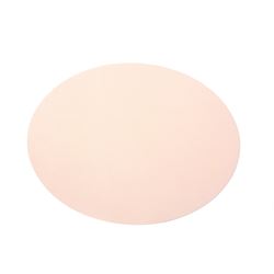 INDIVIDUAL PVC SIMIL CUERO OVAL 43X33 BEIGE