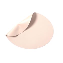 INDIVIDUAL PVC SIMIL CUERO OVAL 43X33 BEIGE