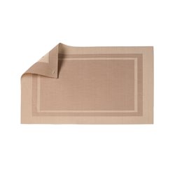 INDIVIDUAL PVC  DISEÑO RECUADRO BEIGE 47x30CM