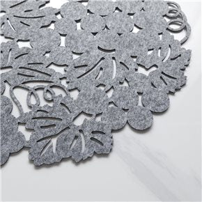 INDIVIDUAL FIELTRO HOJAS VID D. 38CMS