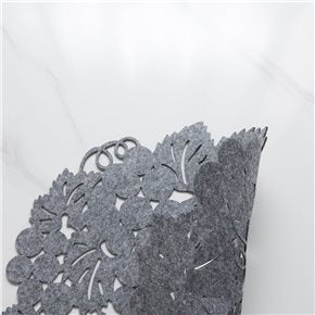INDIVIDUAL FIELTRO HOJAS VID D. 38CMS
