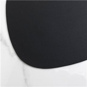 INDIVIDUAL PVC DISEÑO GOTA NEGRO 31X42CMS