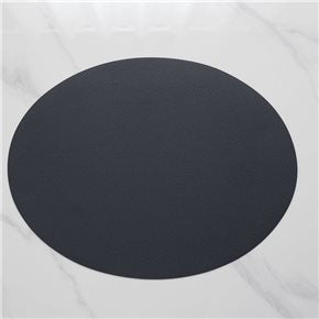 INDIVIDUAL PVC SIMIL CUERO OVAL  AZUL 43X33CMS
