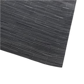 INDIVIDUAL PVC 48X35CM JASPEADO  BLACK