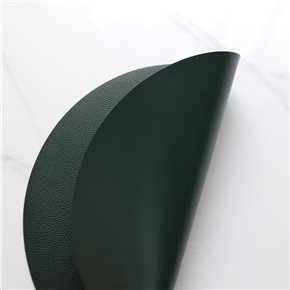 INDIVIDUAL PVC REDONDO COLOR VERDE D38CM