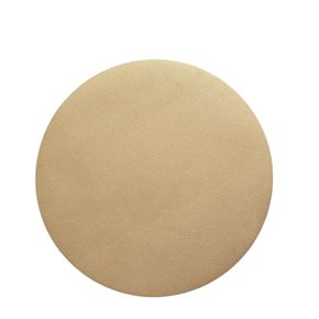 INDIVIDUAL PVC REDONDO COLOR ORO D38CM
