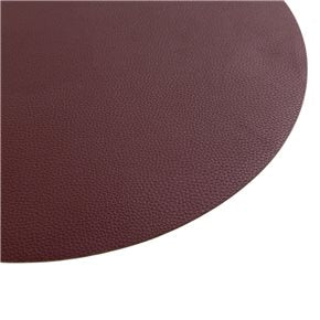 INDIVIDUAL PVC REDONDO COLOR ROJO D38CM