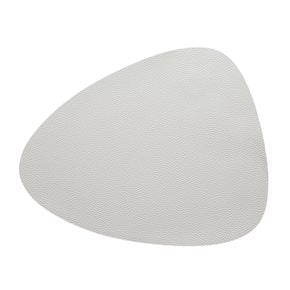 INDIVIDUAL PVC DISEÑO GOTA BLANCO 38X30CM