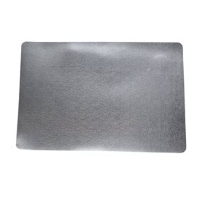 INDIVIDUAL PU SIMIL CUERO 43X28CM GRIS