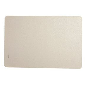 INDIVIDUAL SIMIL CUERO 43x28.5CM BLANCO