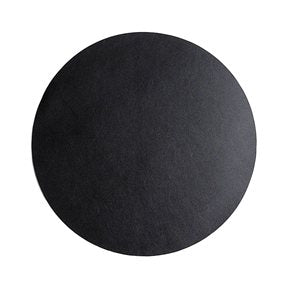 INDIVIDUAL PVC REVERSIBLE D38CM NEGRO/GRIS CLARO