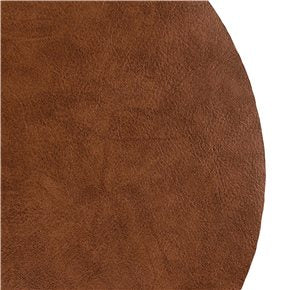 INDIVIDUAL PVC SIMIL CUERO D38CM MARRON