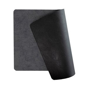 INDIVIDUAL PVC SIMIL CUERO 45x30CM GRIS OSCURO