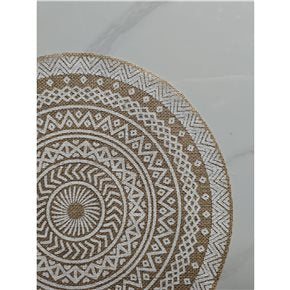 INDIVIDIUAL YUTE D38CM BLANCO/NATURAL