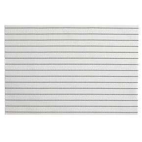 INDIVIDUAL PVC RAYAS NEGRAS 45x30CM BLANCO