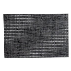 INDIVIDUAL PVC RAYAS BLANCAS 45x30CM GRIS
