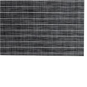 INDIVIDUAL PVC RAYAS BLANCAS 45x30CM GRIS