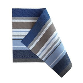 INDIVIDUAL PVC RAYADO 45x30CM TONOS AZUL