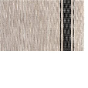 INDIVIDUAL PVC 45x30CM JASPEADO NATURAL/NEGRO