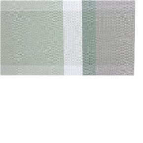 INDIVIDUAL PVC 45x30CM CUADROS TONOS VERDE