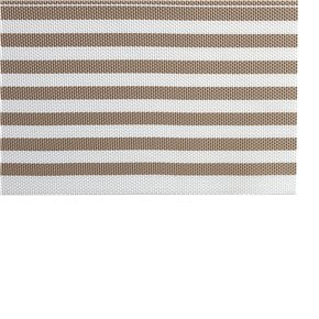 INDIVIDUAL PVC RAYAS 45x30CM BEIGE/BLANCO