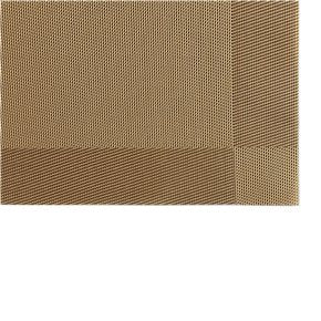 INDIVIDUAL PVC RECUADRO 45x30CM DORADO