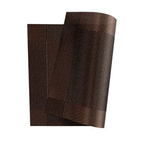 INDIVIDUAL PVC RECUADRO 45x30CM MARRON