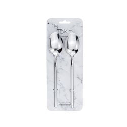 SET X2 CUCHARA DE MESA 20.7CM ACERO TOKIO