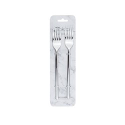 SET X2 TENEDOR DE MESA 21CM ACERO TOKIO