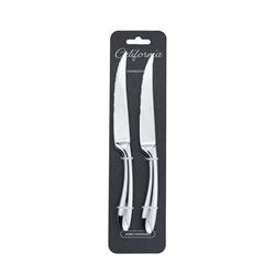 SET X2 CUCHILLO DE MESA 23.5CM ACERO CALIFORNIA