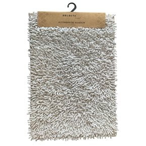 ALFOMBRA  SHAGGY BLANCO. 40x60CM