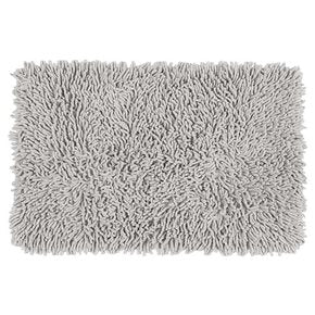 ALFOMBRA  SHAGGY BLANCO. 40x60CM