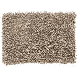 ALFOMBRA 40x60CM SHAGGY MARRON