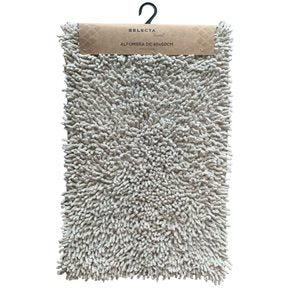 ALFOMBRA RECT BAÑO MONTAÑAS SHAGGY NATURAL  40X60CM