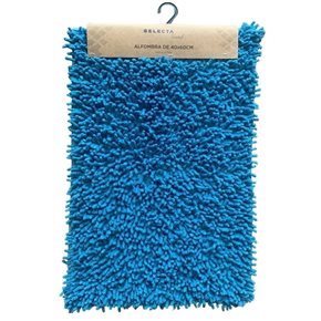 ALFOMBRA RECT BAÑO MONTAÑAS SHAGGY CELESTE 40*60CM