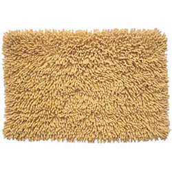 ALFOMBRA RECT BAÑO MONTAÑ. SHAGGY AMARILLO 40*60CM